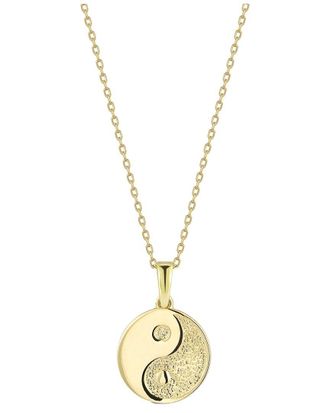Italian Gold, Inc 14K Italian Gold Yin Yang Pendant Necklace