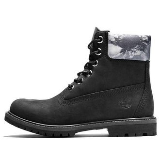 Timberland (WMNS) Timberland Premium 6-inch Waterproof Boot Cloudy Black Nubuck A2ESH001