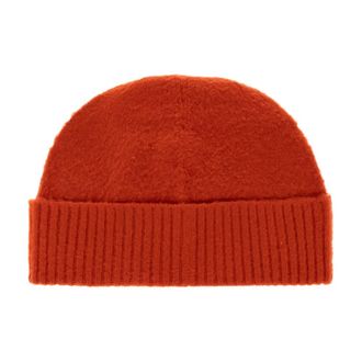 Jil Sander Gorro de lana - Accessories - Hombre - Naranja - S