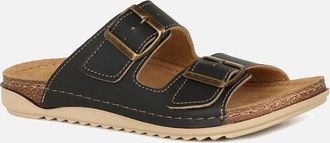 Lotus Womens Trento Womens Sandals - Black - Size: 5