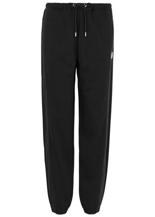 Moncler Panelled Cotton-blend Sweatpants - Black - XS (UK 8 /xs)