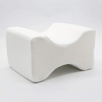 OEM Almohada Ortop&eacute;dica Para Rodillas Con Espuma Viscoel&aacute;stica Transpirable Y Forma De Cu&ntilde;a Para Dormir Durante El Embarazo Que Brinda Apoyo Y Alivio Del 