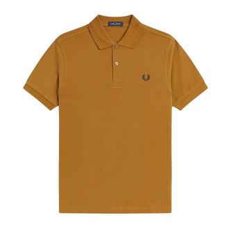Fred Perry Polo Shirts, male, Brown, Size: 2XL M6000 Polo Shirt