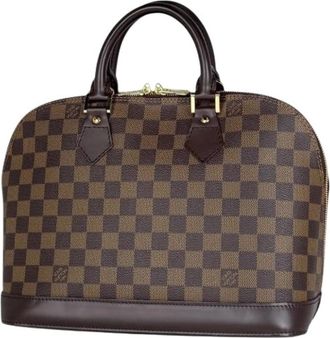 Louis Vuitton Pre-owned Damier Handtas - Dames - Pre-owned - Bruin - Maat: ONE Size