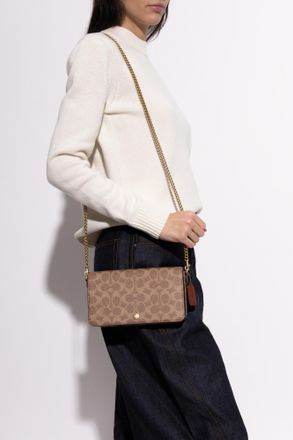 Coach Shoulder Bag Mila, Womens, Brown