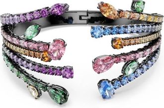 Swarovski Matrix Bouquet Crystal Bracelet, Size M