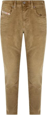 Diesel 2019 D-Strukt Slim Jeans - Heren - Slim Fit Broeken - Beige - W28 - Katoen - Broeken