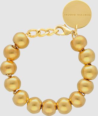 Vanessa Baroni Bracelet Mini Beads Bracelet Gold Vintage