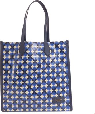 Kate Spade New York Blue Pvc Tote Bag (Pre-Owned)
