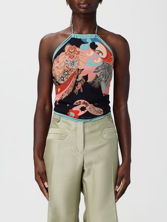 Etro Top a Foulard in seta paisley Etro