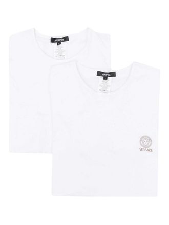 Versace Logo Organic Cotton T-Shirt