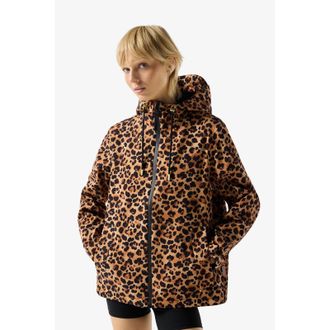 Hunter Original Waterproof Printed Womens Multicoloured Rain Jacket - Multicolour - Size X-Small