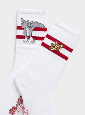 Jimmy Lion Womens Tom and Jerry socks