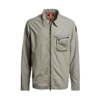 Parajumpers Wind Jackets, male, Gray, Size: XL Wymond Overshirt
