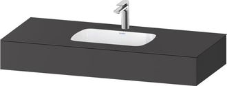 Duravit Qatego Lavabo Encastrado Con Consola, 1200x550x170mm, - Duravit