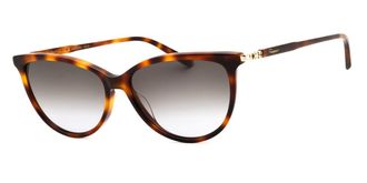 Ferragamo SF2870SCP 214 Womens Sunglasses Tortoiseshell Size 55