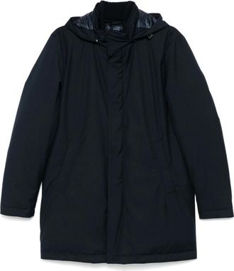 Herno Blauwe Jas voor Mannen Aw 25 - Heren - Zomerjassen - Blauw - 3XL - Polyester - Jassen