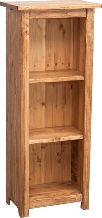 Biscottini International Biscottini - Peque&ntilde;a Biblioteca De Estilo Country De Madera Maciza De Tilo Acabado Con Efecto Natural L40xpr25xh98 Cm