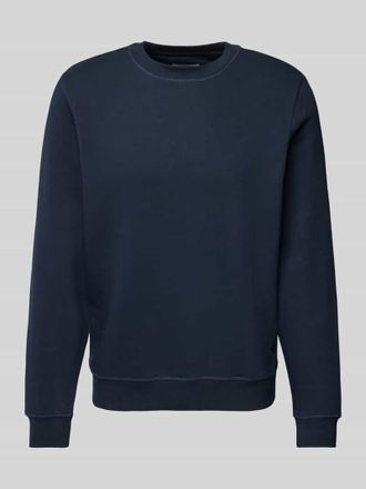 Mc Neal Regular Fit Sweatshirt mit Logo-Stitching in Dunkelblau, Gr&ouml;&szlig;e XXL