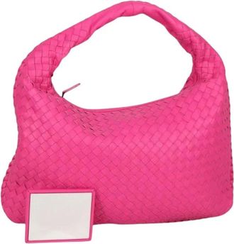 Bottega Veneta Pre-owned Shoulder Bags, female, Pink, Size: ONE SIZE Pre-owned Vintage Shoulder Bag