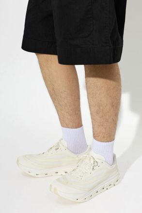 On Cloudflow 5 AD Sports Shoes, Mens, Cream