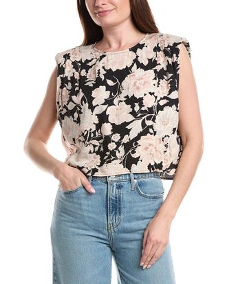 Saltwater Luxe Floral Top