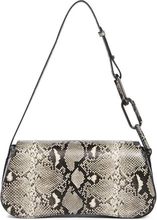 BCBGeneration Asymmetrical Faux Leather Hobo Bag in Snake at Nordstrom Rack
