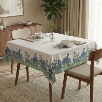 Dmora Mantel Paniti, Lavable A 30&deg;, Forma Cuadrada, 150x150 Cm Multicolor