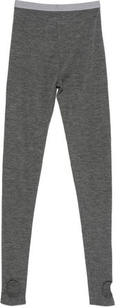 Forte_Forte Wool Ribbed Jersey Leggings With Spats