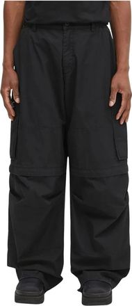 032c Intermission Cargo Pants - Heren - Wijde Broeken - Zwart - XL - Katoen - Broeken