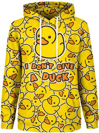 Mr. Gugu & Miss Go I Dont Give a Duck Hoodie