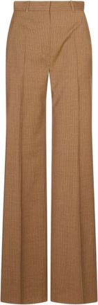 Max Mara Broeken, Dames, Bruin, M, Wol, Cambusa Broek