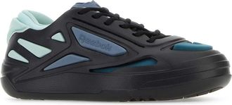 Reebok Mens Multicolor Fabric And Rubber Future Club C Sneakers Blackdust