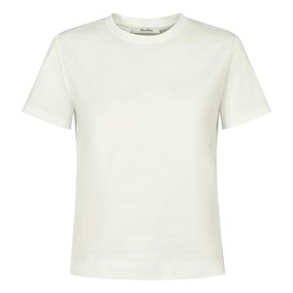 Max Mara Nerina Cotton T-shirt - female - Max Mara - T-Shirts - White - XS - Tops