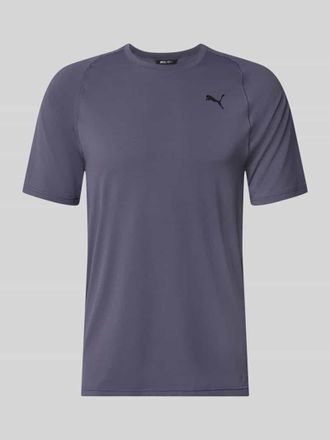 Puma Regular Fit Sport-T-Shirt mit Logo-Print Modell M PWRMODE in Anthrazit, Gr&ouml;&szlig;e XXL
