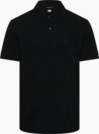 C.P. Company Mens Metropolis Series Polo Shirt - Black - Size: 40