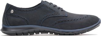 Hush Puppies Womens Zula Tricia Oxford Sneaker In Black Nubuck