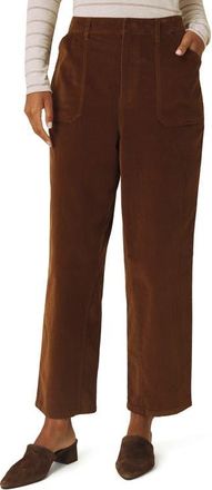 Splendid Marissa Stretch Cotton Corduroy Pants in Dark Saddle Brown at Nordstrom, Size X-Large