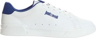 Just Cavalli Zapatillas de Piel con Dise&ntilde;o de Paneles - Shoes - Hombre - Blanco - 41 EU
