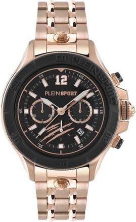 Plein Sport Warrior Tech Quartz Bracelet Watch, 47.5mm in Rose Gold at Nordstrom Rack