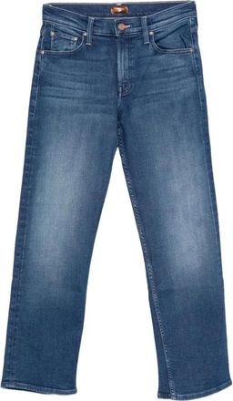 Mother The Weekender Flare Jeans - Dames - Regular Fit Jeans - Blauw - W25 - Katoen - Jeans