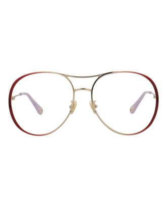 Chlo&eacute; Aviator-Frame Metal Optical Frames