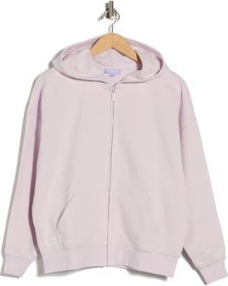 Florence By Mills Cozy Crush Oversize Zip Hoodie in Lavender Fog at Nordstrom Rack, Size Xx-Small