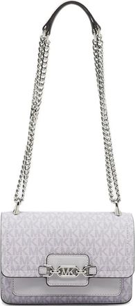 Michael Kors Crossbodytas met monogram-patroon en omslag - Paars