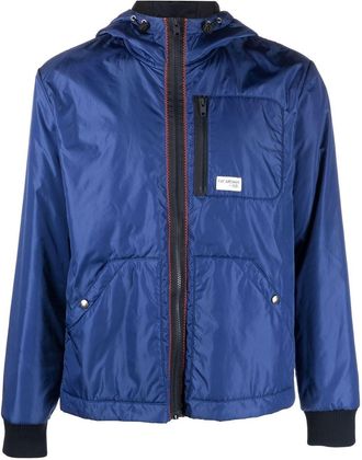 Fay padded zipped jacket - men - Fabric - M - Blue