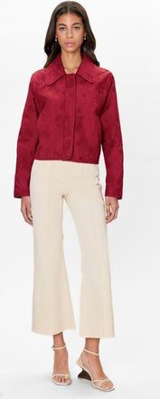 Rebecca Taylor Zuri Quilted Jacket in Dark Berry at Nordstrom, Size X-Small