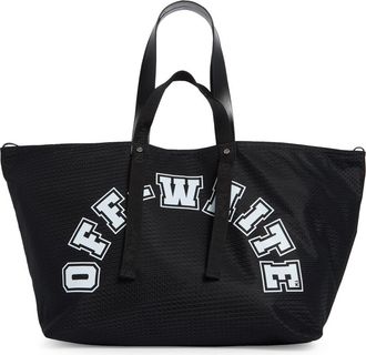 Off-white Day Off Mesh Basketball Tote Bag in Black And White at Nordstrom Rack