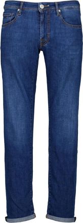 Sartoria Tramarossa Michelangelo Jeans - Heren - Slim Fit Jeans - Blauw - W35 - Katoen - Jeans