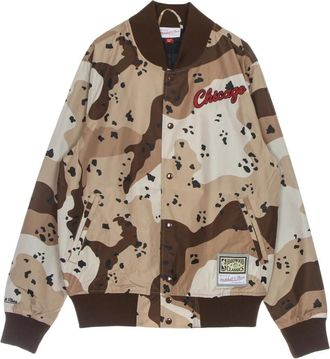 Mitchell & Ness NBA Camo Reflecterende Bomberjack - Heren - Bomber jackets - Veelkleurig - S - Polyester - Jassen
