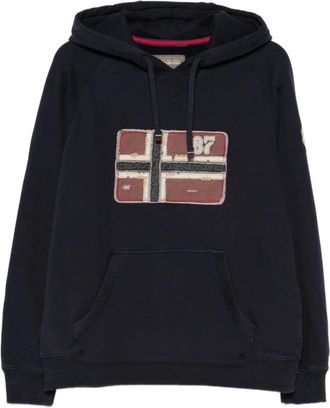 Napapijri Felpa con cappuccio Archive - - Sweatshirts & Hoodies - Uomo - Blu - L